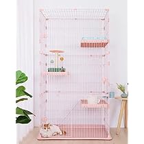 Amazon.co.jp: 3段ケージ キャットケージ 猫ケージ ペットケージ